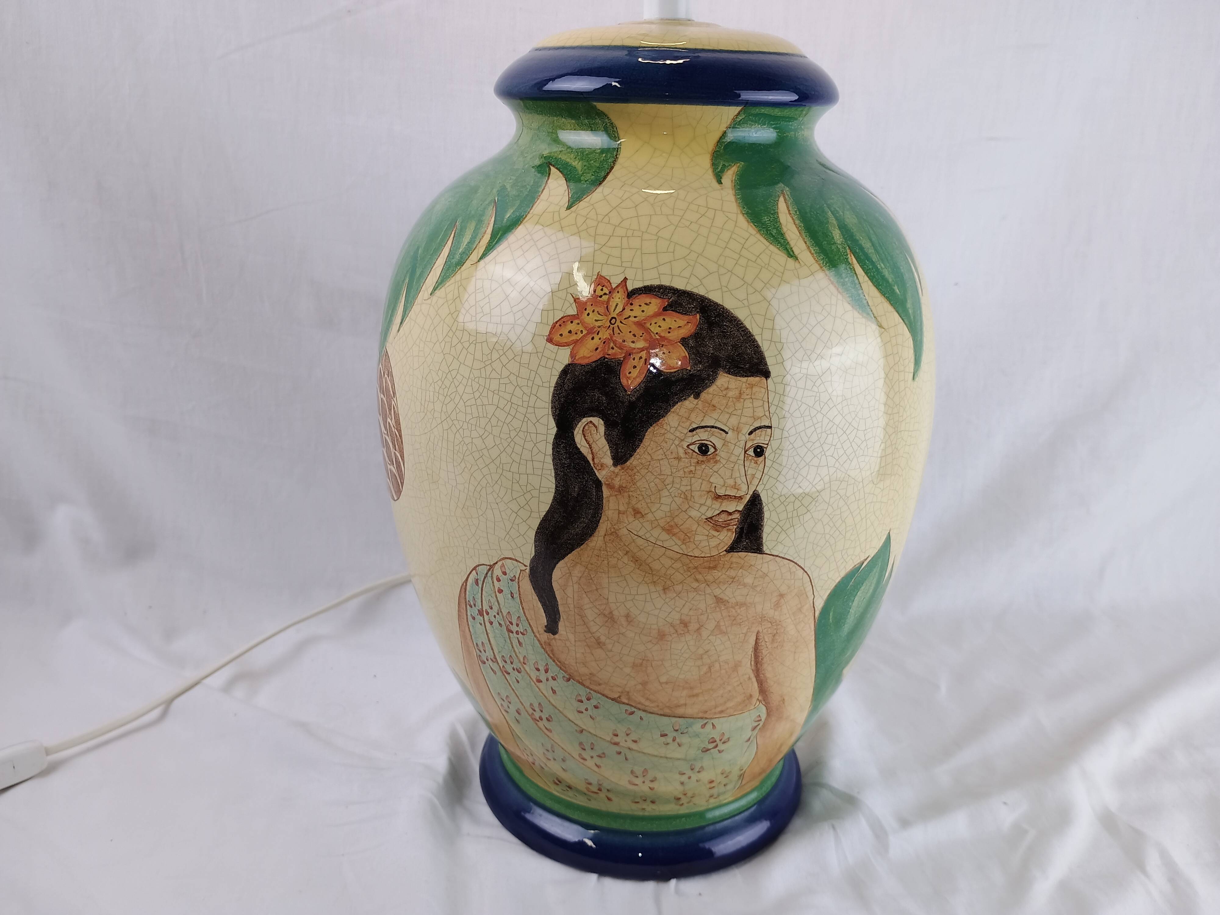 "Van Gogh" lamp signed Louis Drimmer, French design from the 1970s.