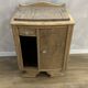 Antique art deco airbrushed bedside table