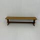 Vintage wooden school bench , 1970’s