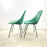 Set of 2 original Italian Medea chairs, Vittorio Nobili Tagliabue