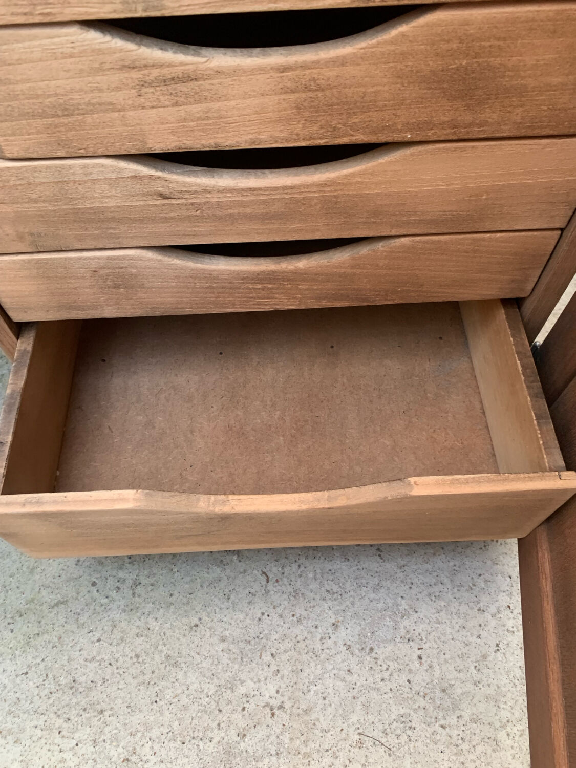 Solid oak Art Deco desk
