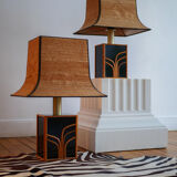 Pair of vintage lamps