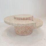 Magnussen Ponte Mactan Stone or Fossil Stone Coffee Table, 1980s