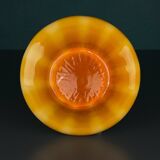 Vintage Murano Yellow Vase, Italy 1970s