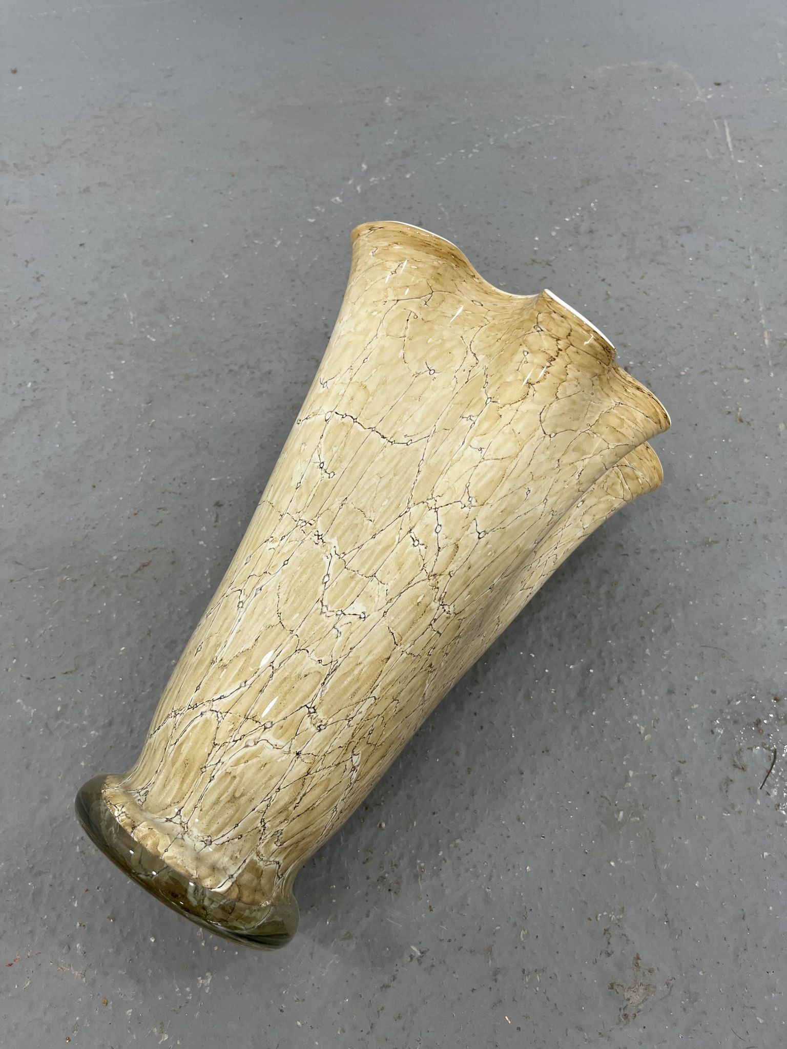 Vase fleurs, art déco, années 1950