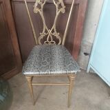 Old brass chair