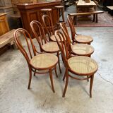 Suite of 6 bistro chairs