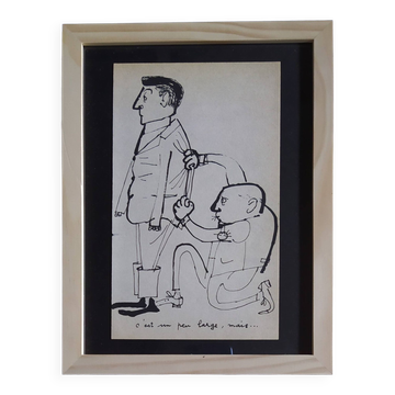 Illustration by Daninos from 1962 "The Tailor"