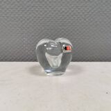 Small lovely glass vase from Polish Krosno glass, 1980s.