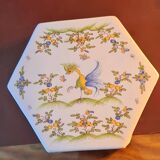 1 Moustiers earthenware trivet