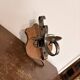 Antique Candle Holder Wall Sconce Wrought Iron Gothic Rustic Candle Holder