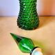 Italian Carafe Empoli green 1970