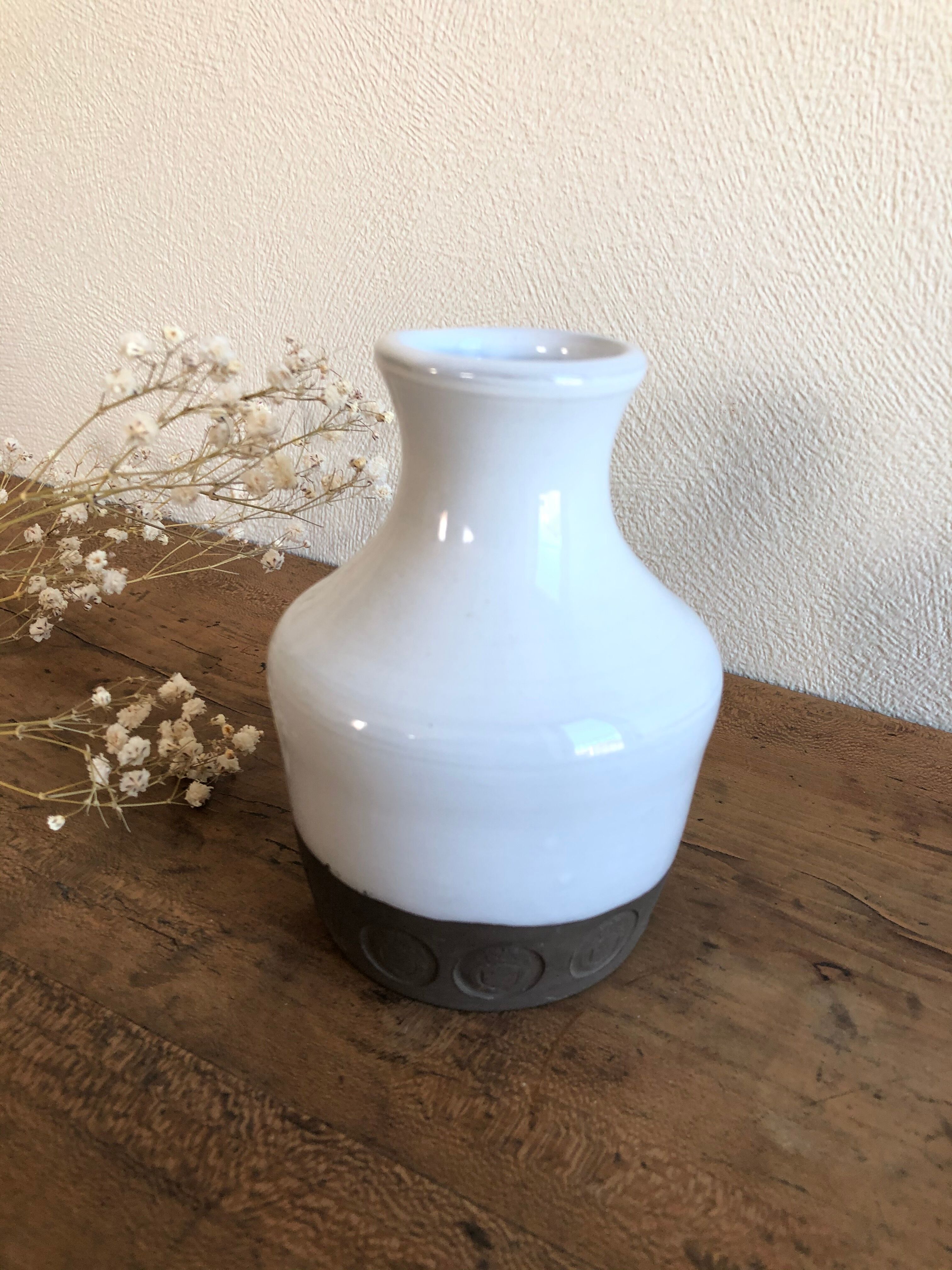 Vase bicolore Ernenwein Marmoutier d'Alsace