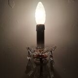 French glass lamp 1980