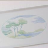 Cake dish Philippe Deshoulières 1980