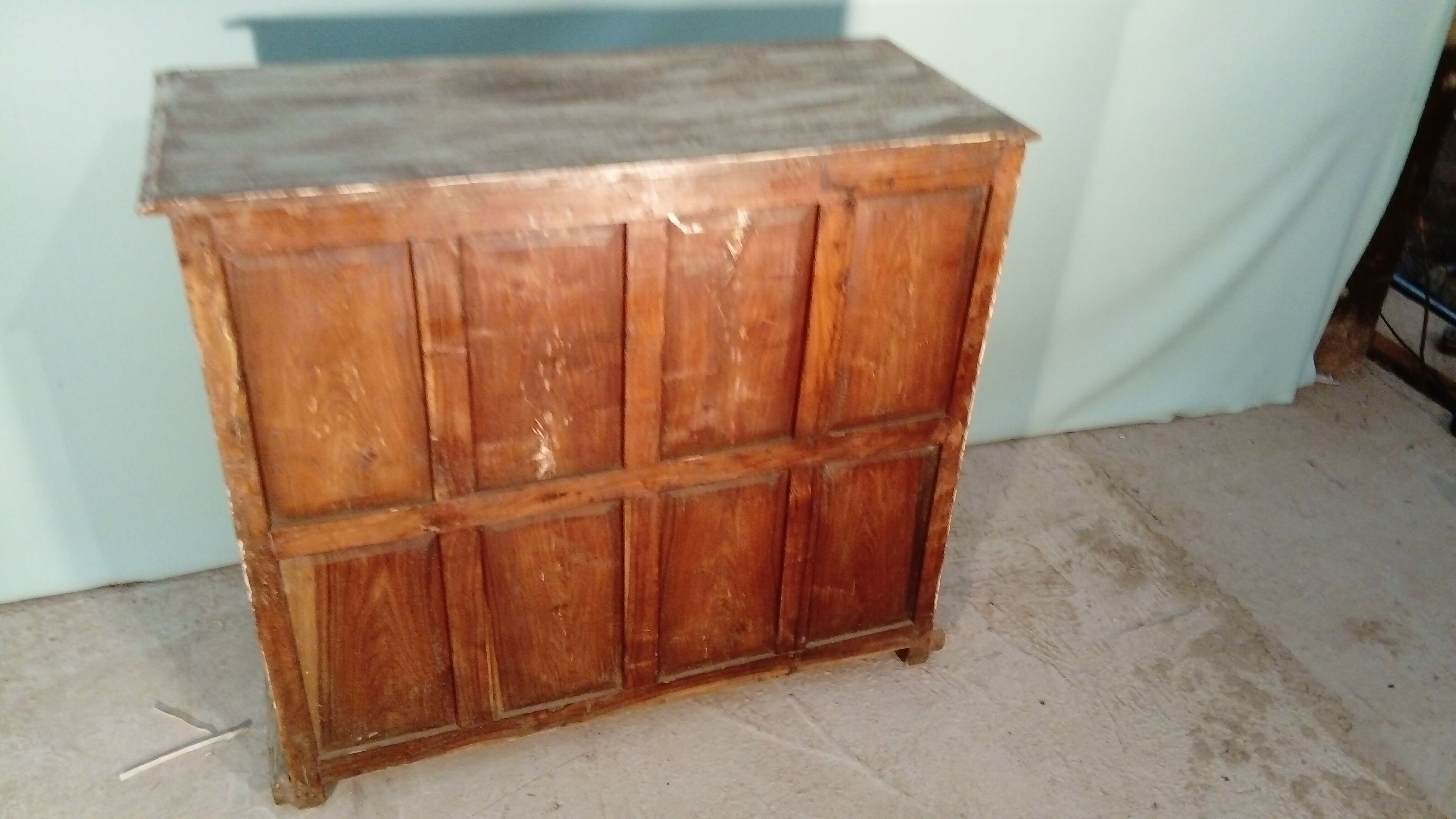 Patina teak dresser.