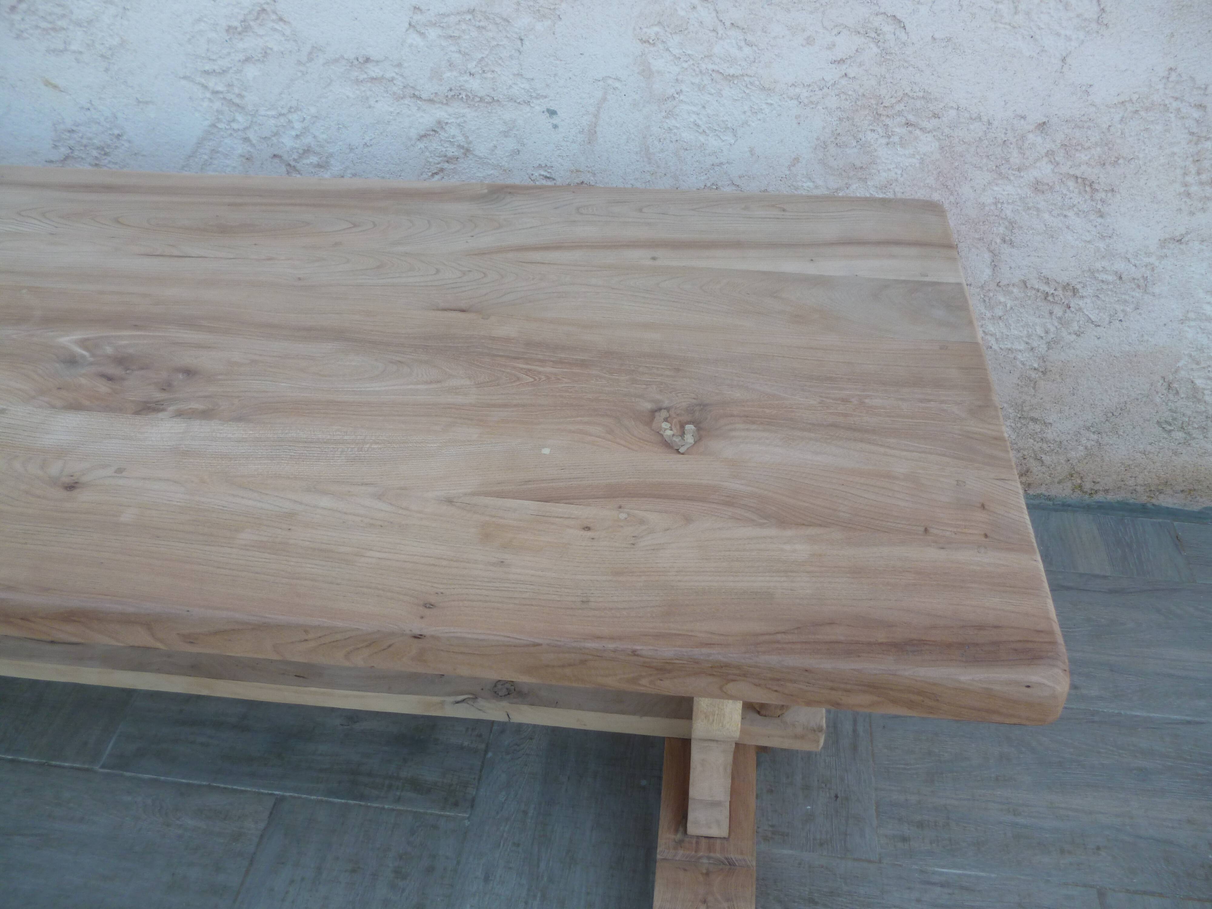 Monastery table in solid oak