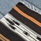 %100 Wool Striped Moroccan Pattern Turkish Kilim Rug, 181x305 Cm