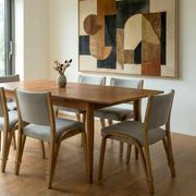 Set of 6 vintage 1950 Steiner Bow wood chairs.