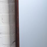 Miroir danois moderne du milieu du siècle en palissandre, 1960s