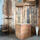 Old raw wood chest (renovated)