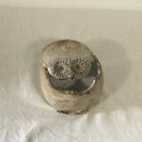 Sandstone box with lid signed Argans