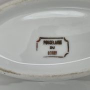 Pair of vintage marine-themed dishes in Berry porcelain.