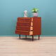 Teak chest of drawers, Danish design, 1970s, made in Denmark