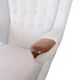 Teddy chair - Model AP 19 - Light grey Hallingdal fabric - Teak nails - Hans J. Wegner - P.P Møbler