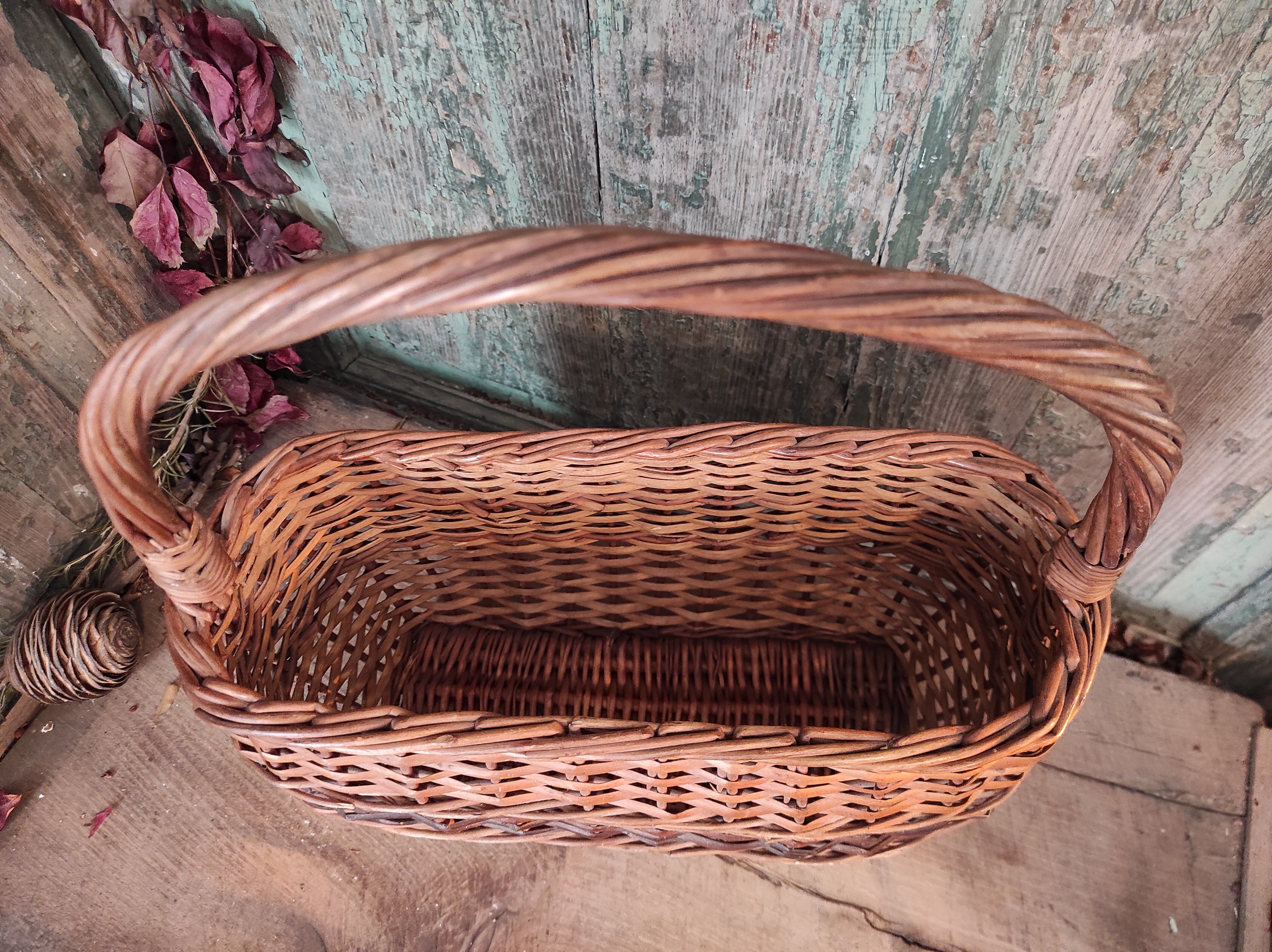 Vintage French basket