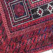 Tapis de Prière Vintage Baluch Fait Main en Laine – 94 x 152 cm