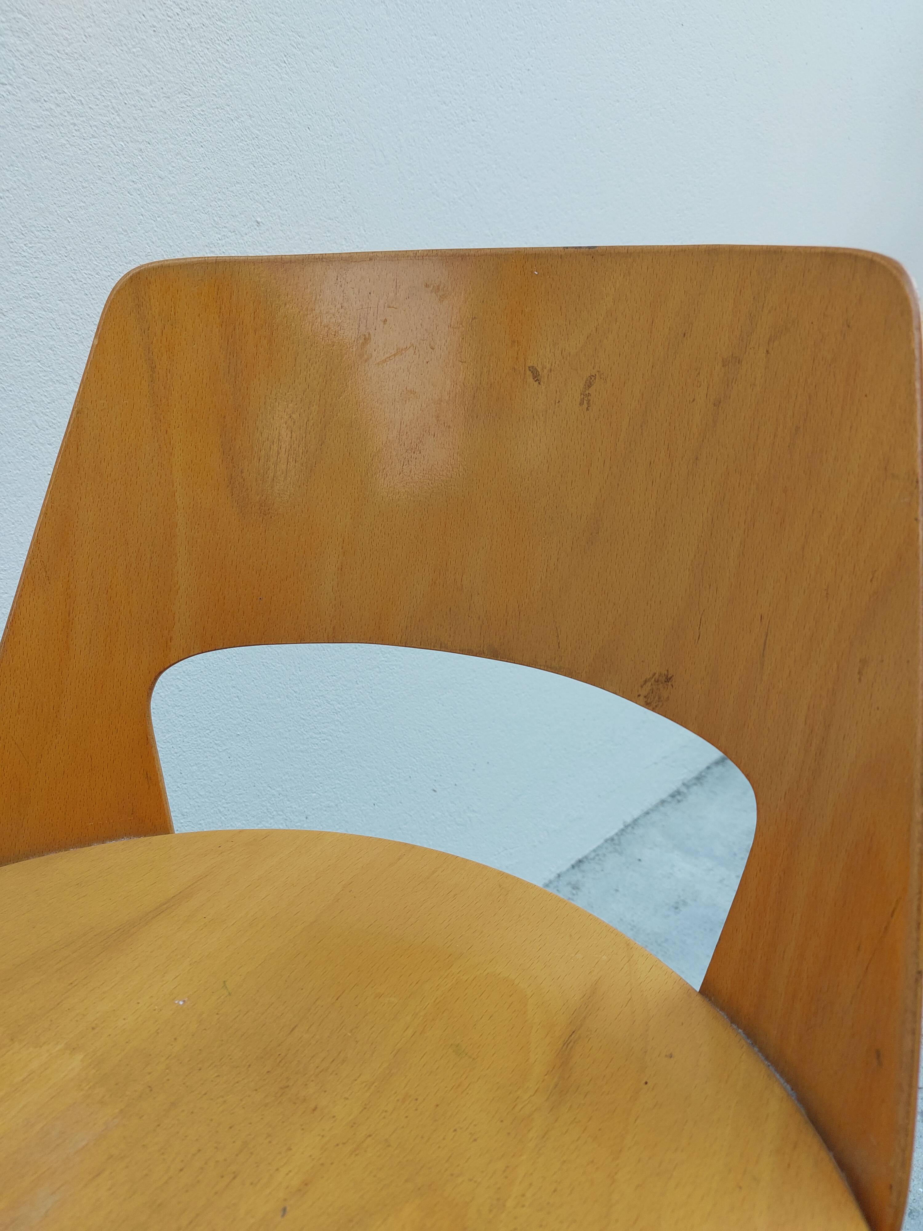 Baumann chair signed model Montor 1950