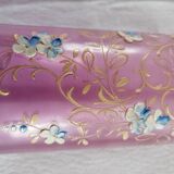 Enamelled roller vase