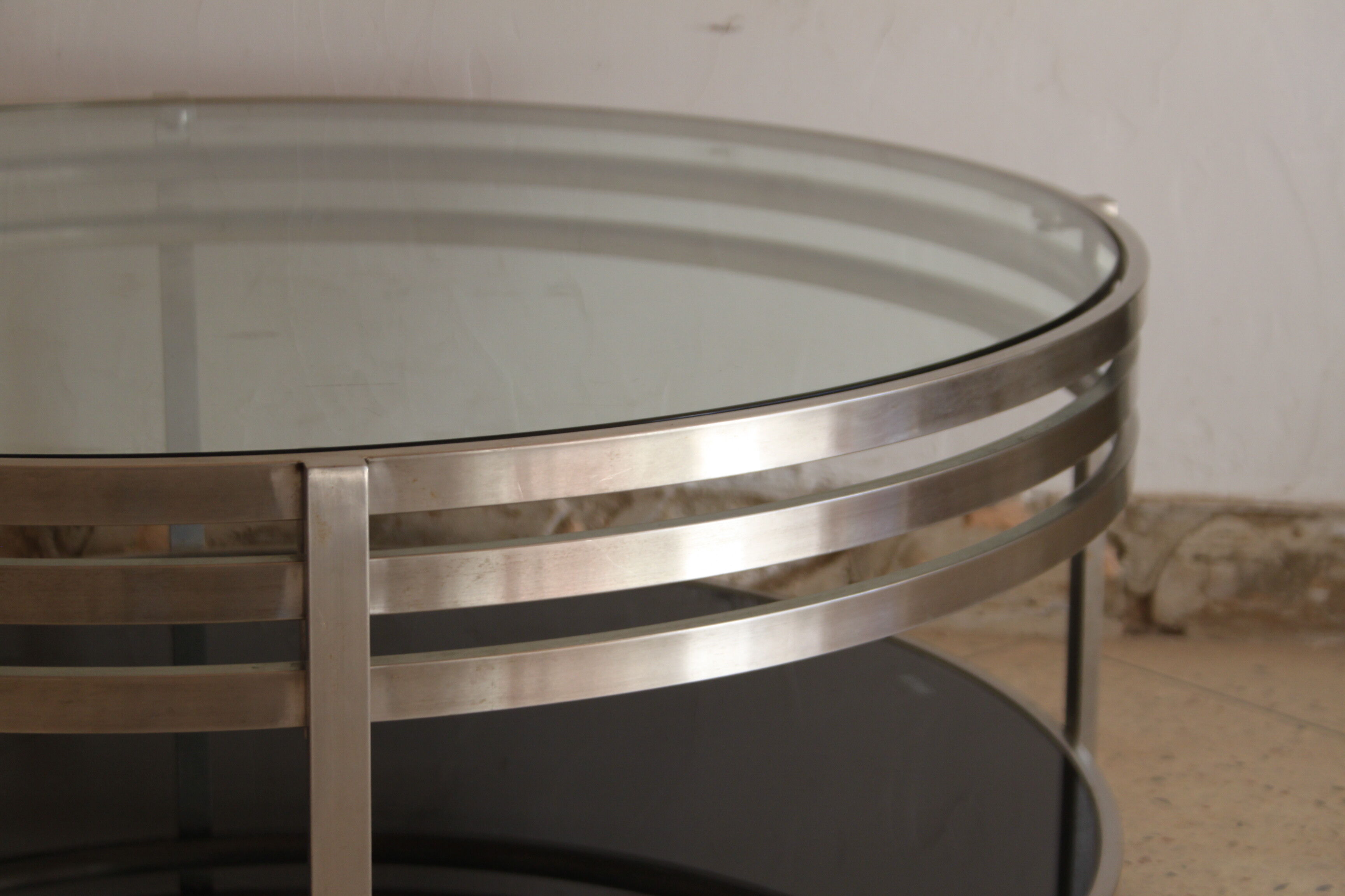 Table basse design années 70