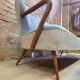 Cocktail set pair of armchair and its sofa 1960