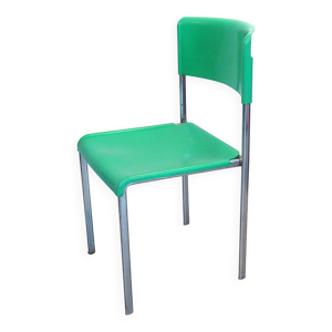 chaise verte L303 par