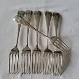 Ridoux Cie silver plated table forks