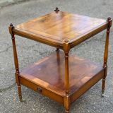 Regency style side table on casters