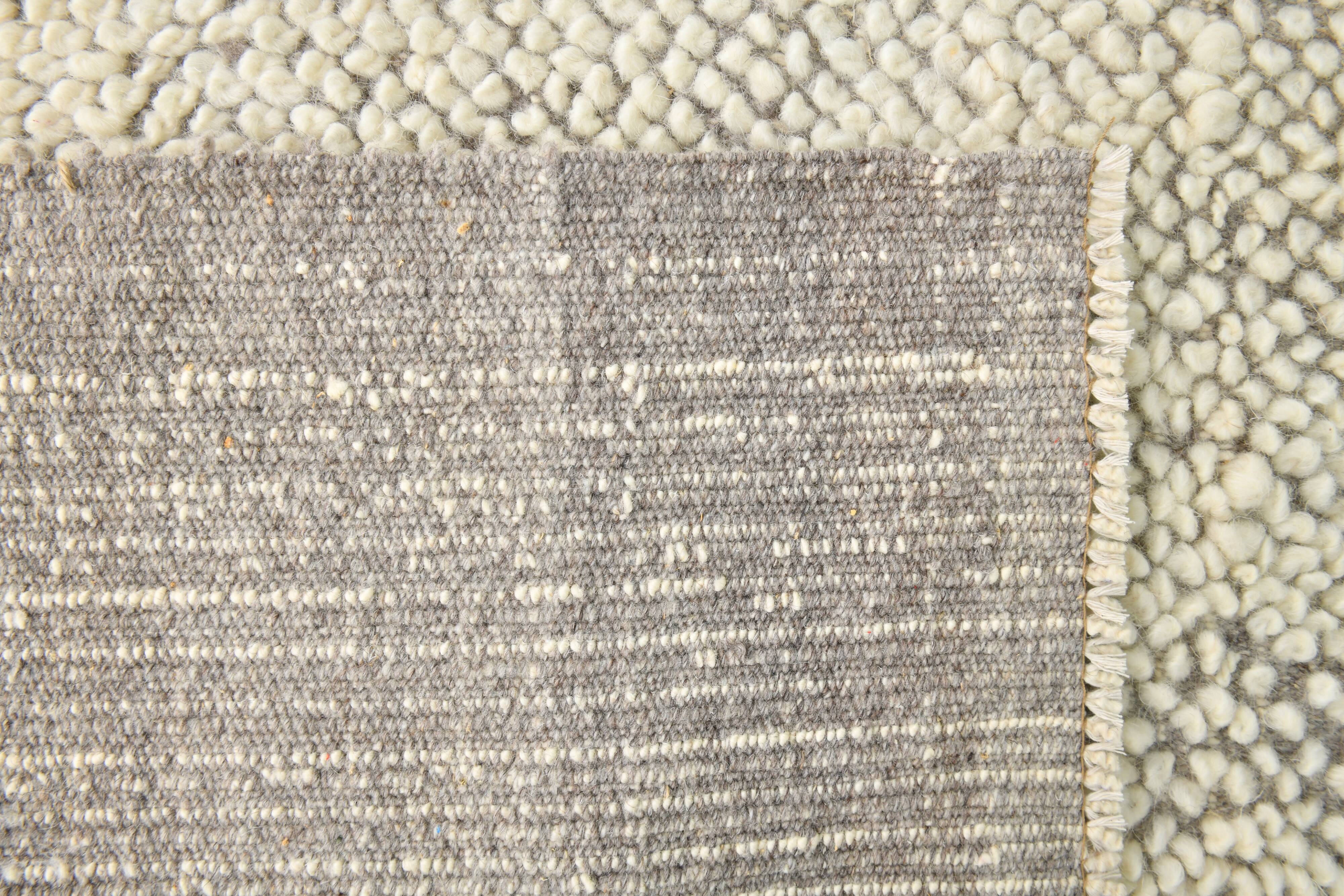 6x10 Gray Beige Modern Vintage Rug, 195x300Cm