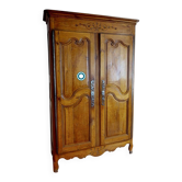 Armoire XIX merisier massif