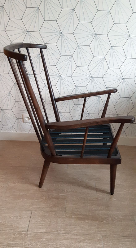 Baumann vintage fan model armchair