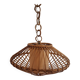 Vintage bamboo pendant light