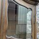 Display Cabinet Silver Cabinet Bookcase Provence Rocaille Louis XV Carved Oak 1960