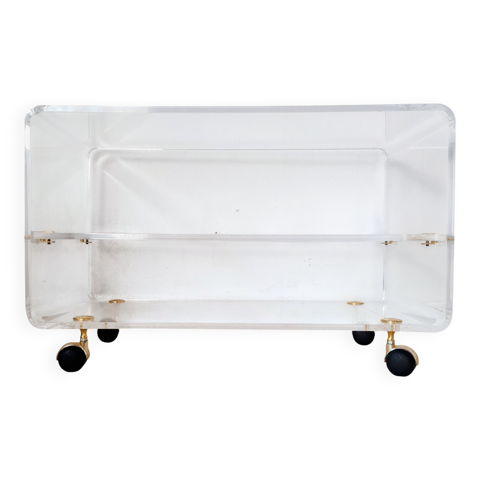 Table roulante Les Invisibles du Marais par David Lange, 1970