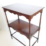 Double shelf console English furniture