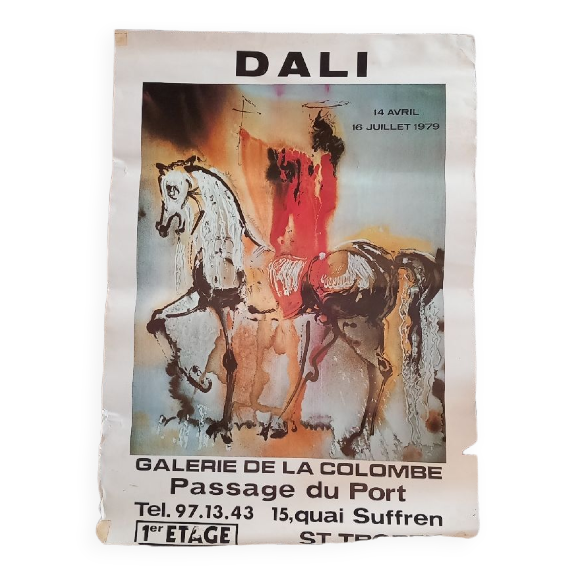 Exhibition poster Dali 1979