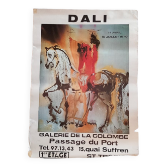 Exhibition poster Dali 1979