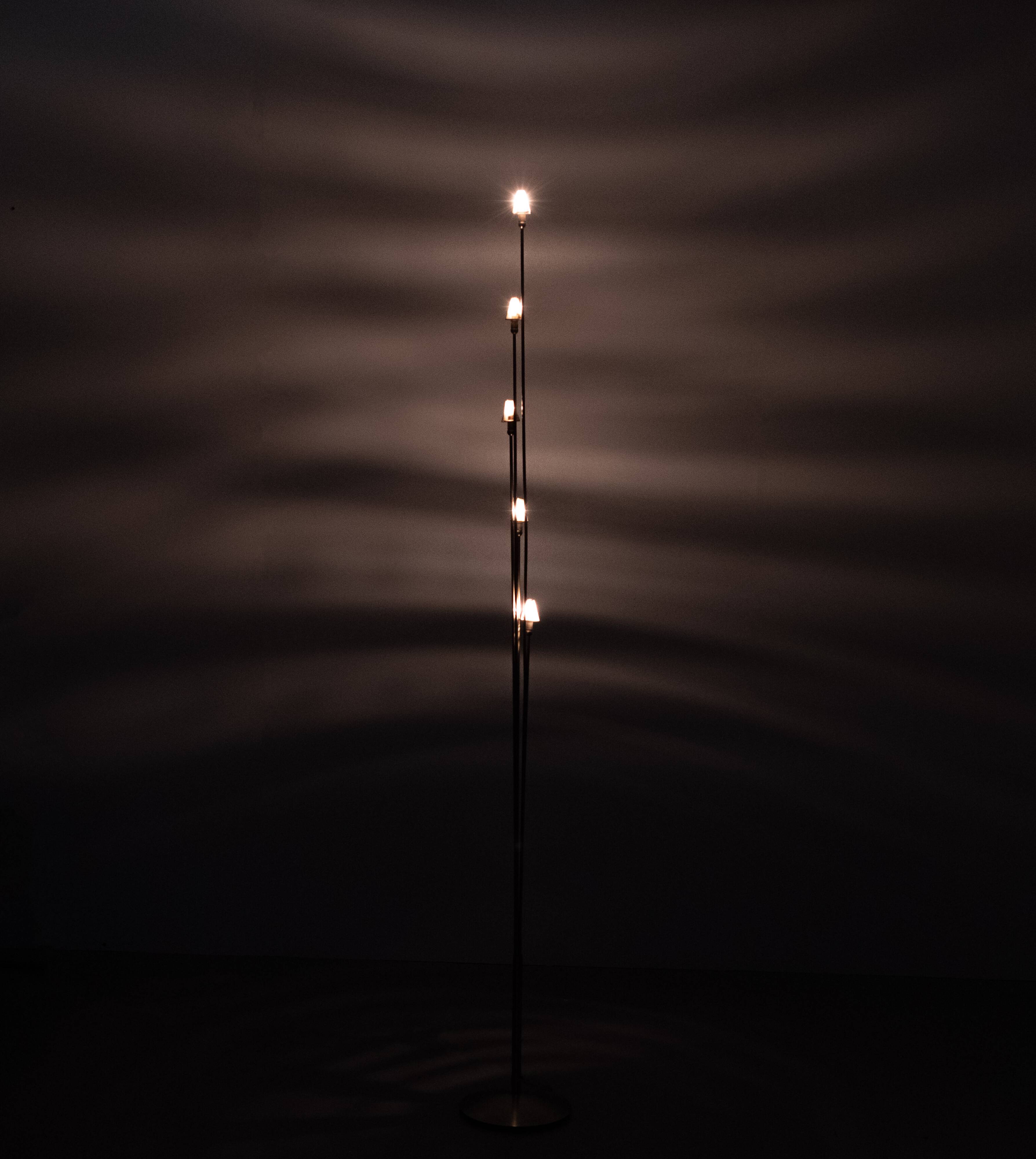 Harco Loor design Halogen Floor lamp 1980s Holland