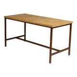 Vintage Eastern Bloc Industrial kitchen table, 1950s, Czechoslovakia