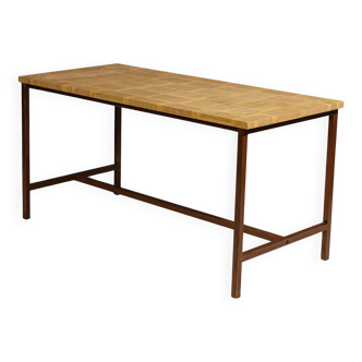 Vintage Eastern Bloc Industrial kitchen table, 1950s, Czechoslovakia